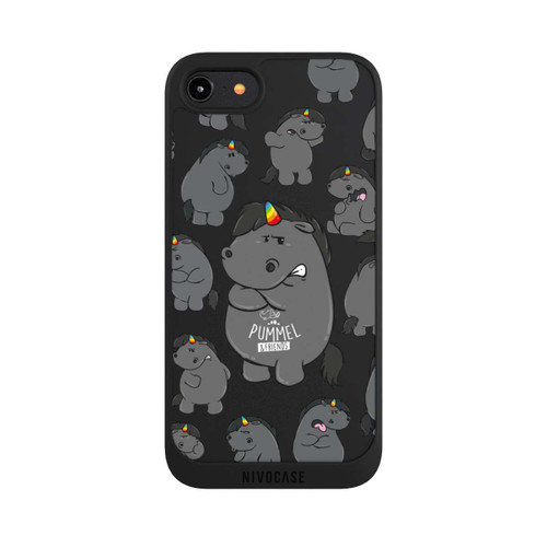 Apple iPhone 8 NIVOpure Grummel Allover Transparent