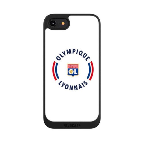 Apple iPhone 8 NIVOpure OL Logo Blanc