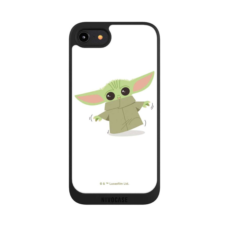 iPhone 8 NIVOpure Bébé Yoda qui marche