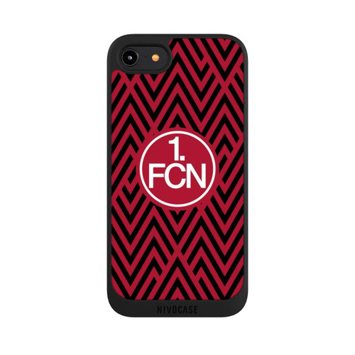 Apple iPhone 8 NIVOpure FCN Logo Weiß in Texture