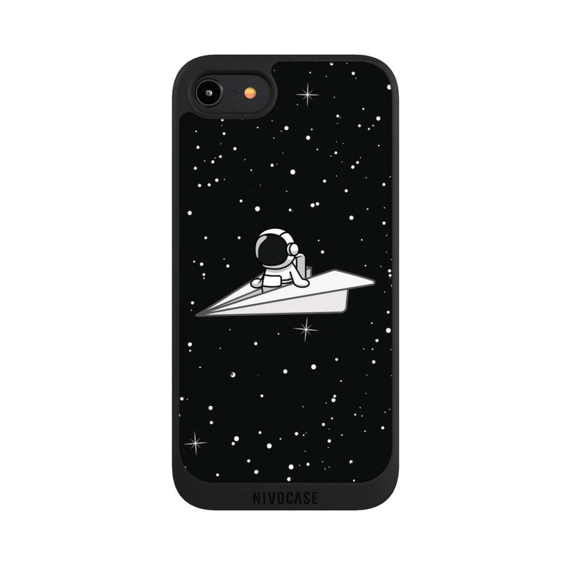 iPhone 8 NIVOpure Astronaut Paper Plane Comic