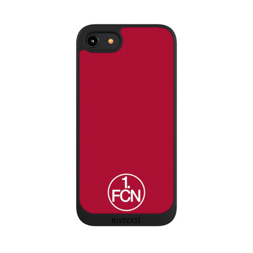 Apple iPhone 8 NIVOpure Logo Rot 