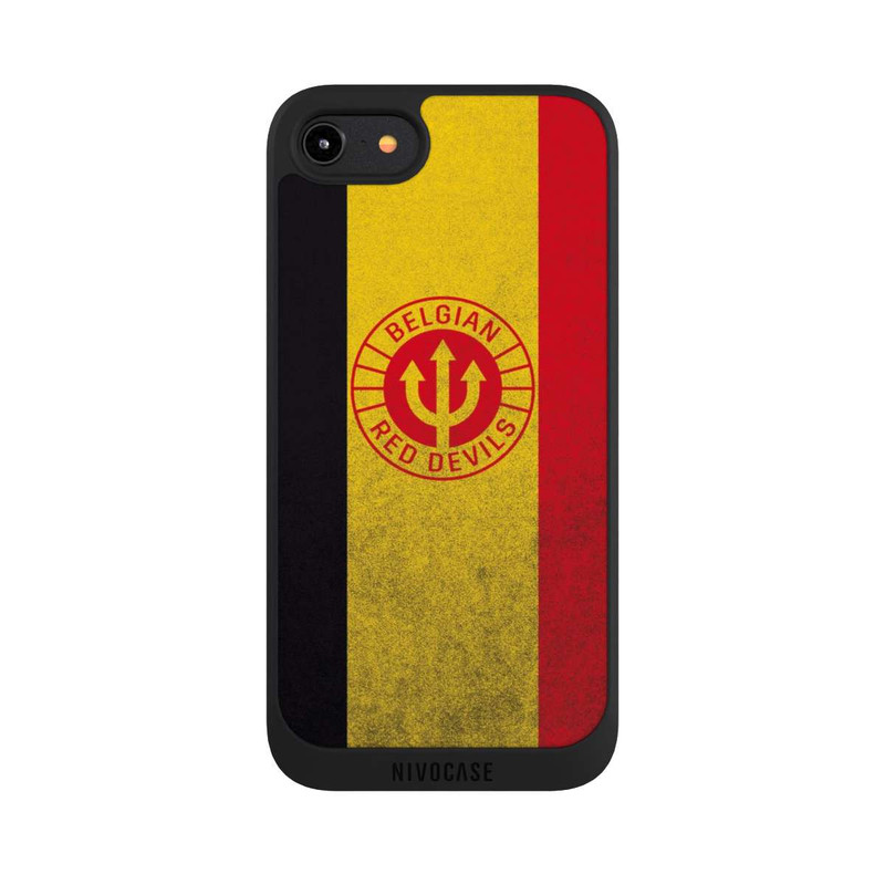 iPhone 8 NIVOpure Belgische Rote Teufel Flagge