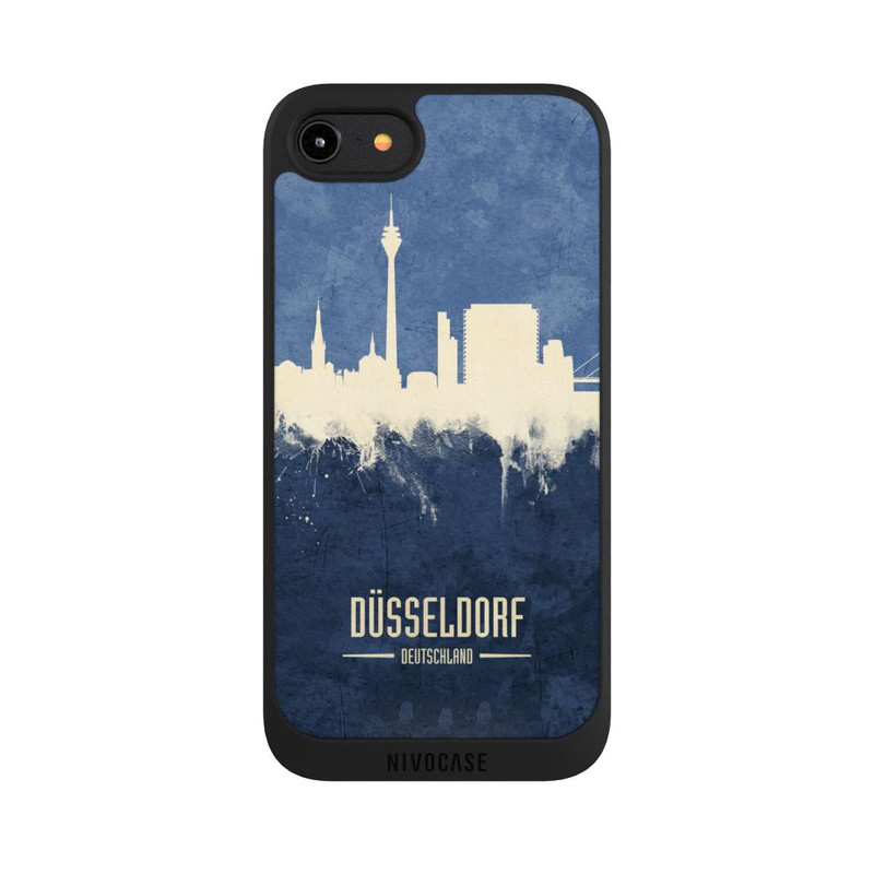 iPhone 8 NIVOpure Düsseldorf Allemagne Skyline