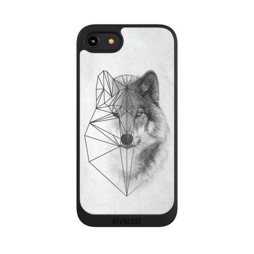 Apple iPhone 8 NIVOpure Polygonic Wolf