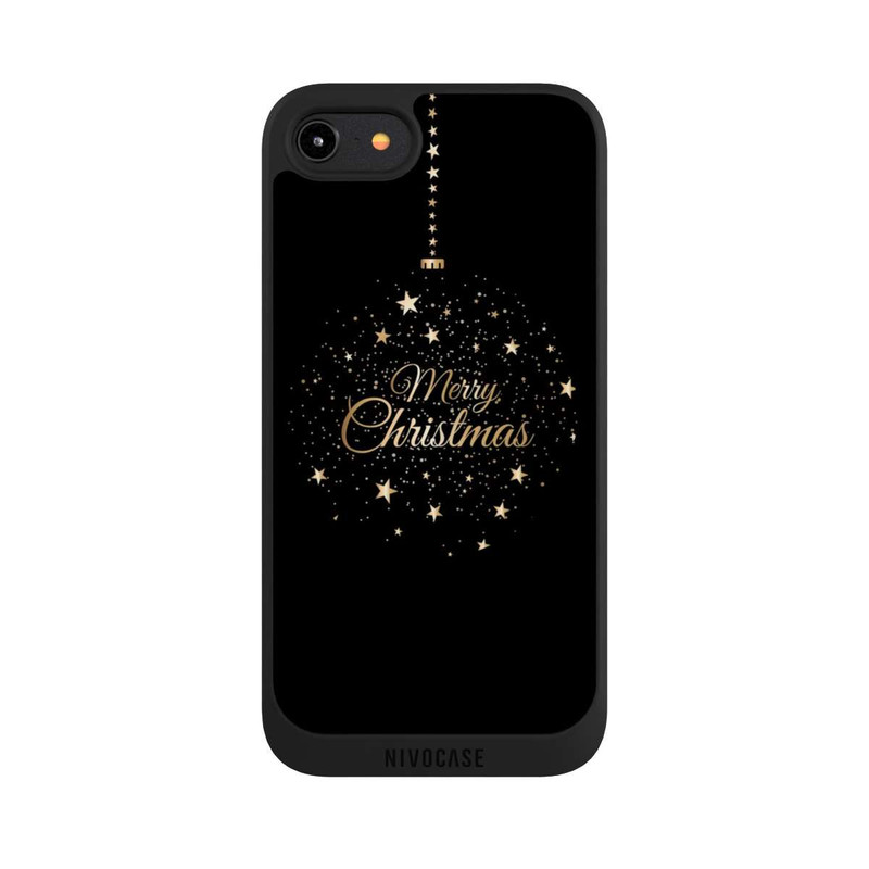 iPhone 8 NIVOpure Merry Christmas Gold Stars