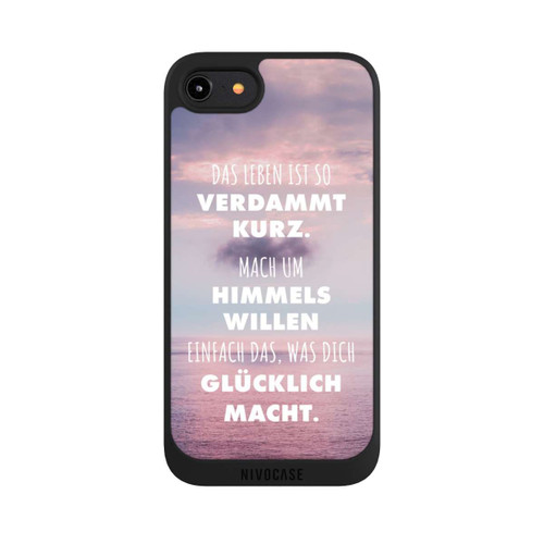 Apple iPhone 8 NIVOpure Das Leben Ist So Verdammt Kurz