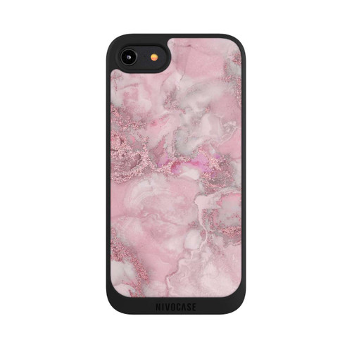 Apple iPhone 8 NIVOpure Alcohol Ink Pink
