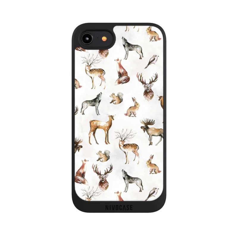 iPhone 8 NIVOpure Woodland Winter Animals