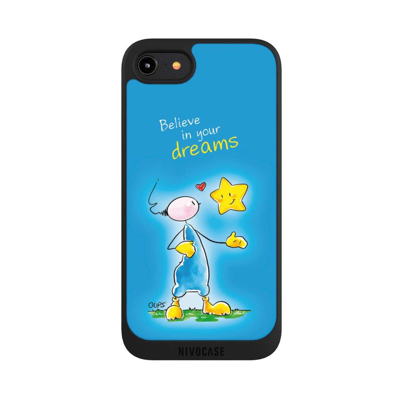 iPhone 8 NIVOpure Believe In Your Dreams Blau