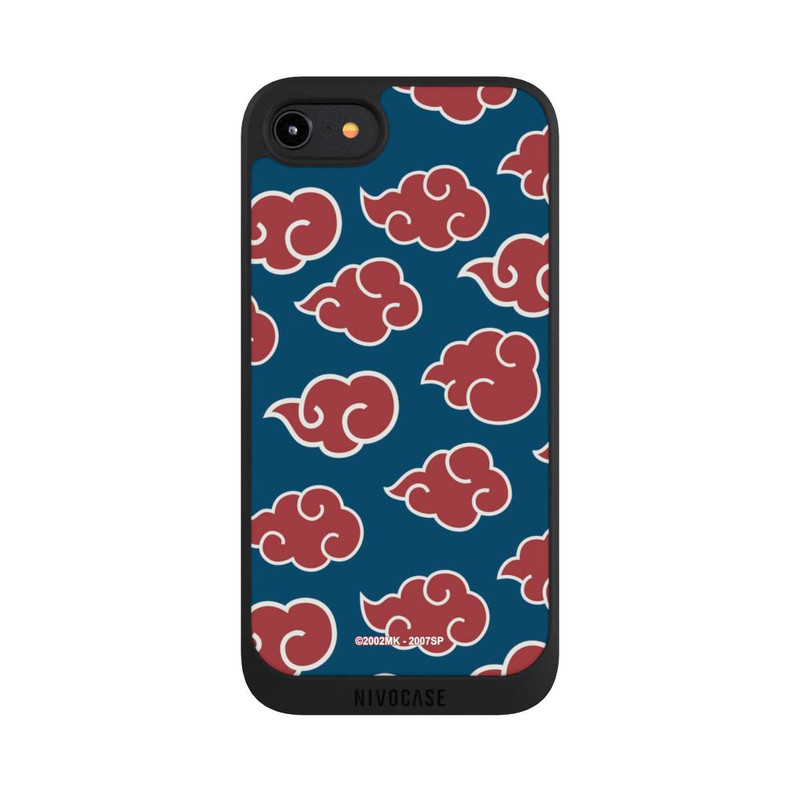 iPhone 8 NIVOpure Akatsuki Pattern Blue