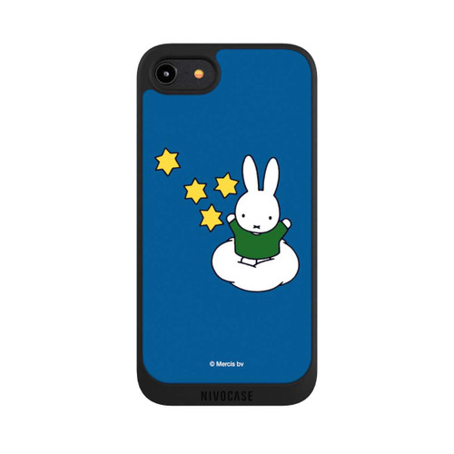 Apple iPhone 8 NIVOpure Miffy Sterne Blau