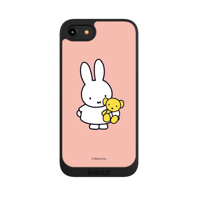 iPhone 8 NIVOpure Miffy Teddy Pink