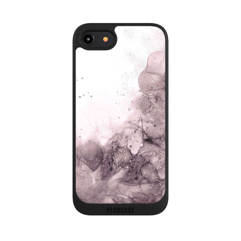 iPhone 8 NIVOpure glamouröses Glitzerrosa