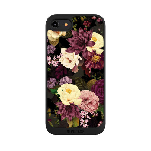 Apple iPhone 8 NIVOpure Fleurs Sombres &amp; Abeilles