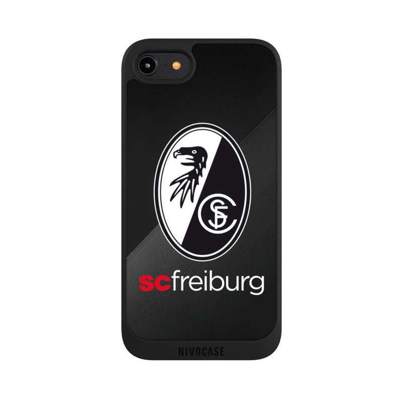 iPhone 8 NIVOpure Zwei Texturen mit dem Schriftzug SC Freiburg
