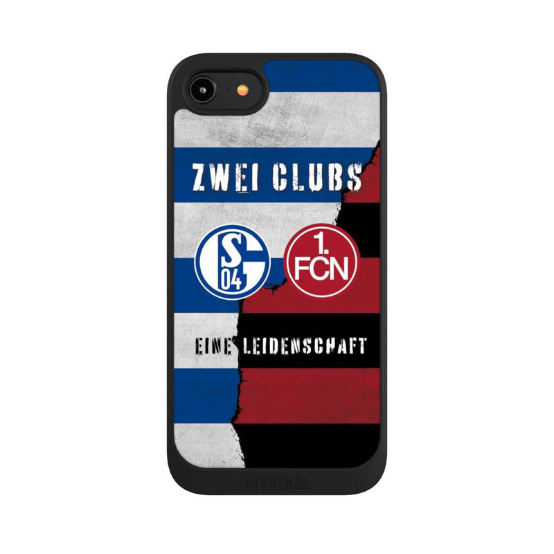 iPhone 8 NIVOpure Fanfreundschaft Schalke x Nürnberg