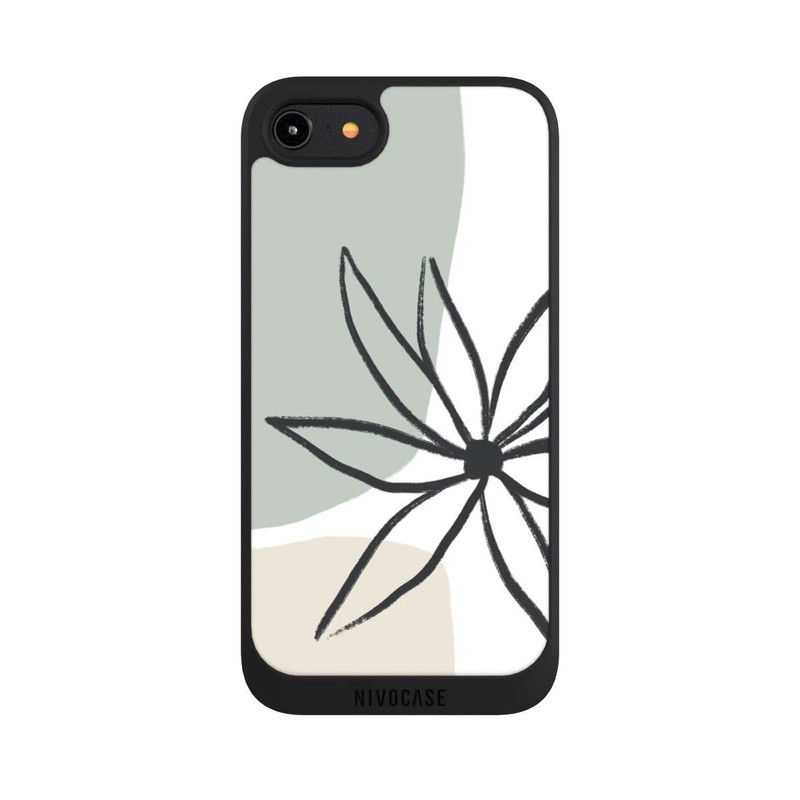 iPhone 8 NIVOpure Fleur Menthe & Crème