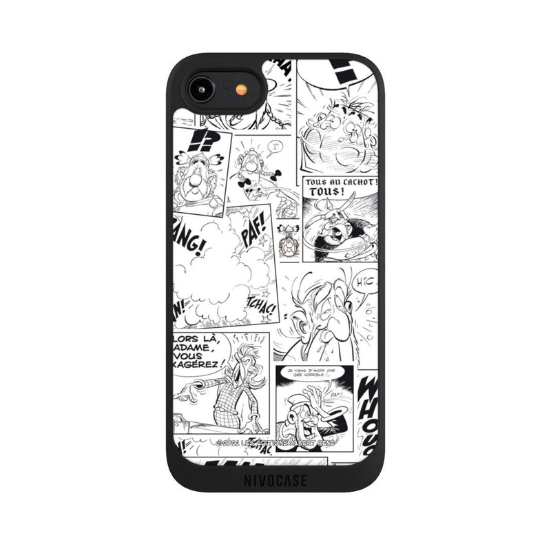 iPhone 8 NIVOpure BD Astérix Blanc & Noir