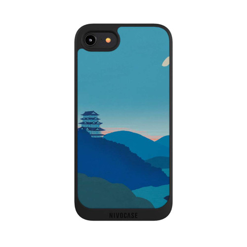 Apple iPhone 8 NIVOpure MURAKUMO-BLAU