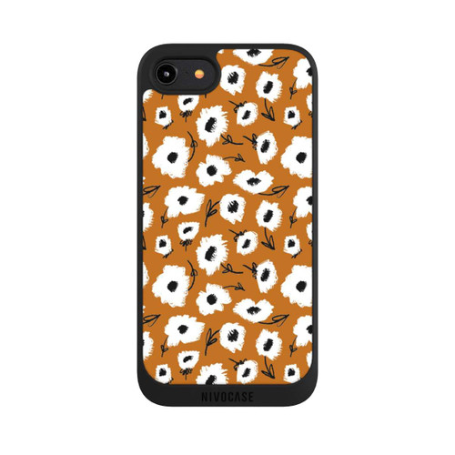Apple iPhone 8 NIVOpure Pattern Fleurs Ocres