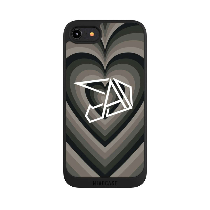iPhone 8 NIVOpure Herz Grau