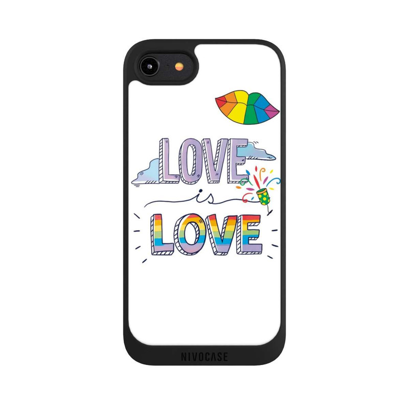 iPhone 8 NIVOpure Love Is Love Rainbow