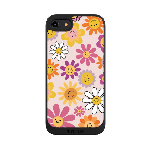 Apple iPhone 8 NIVOpure Smiles Pink Flowers