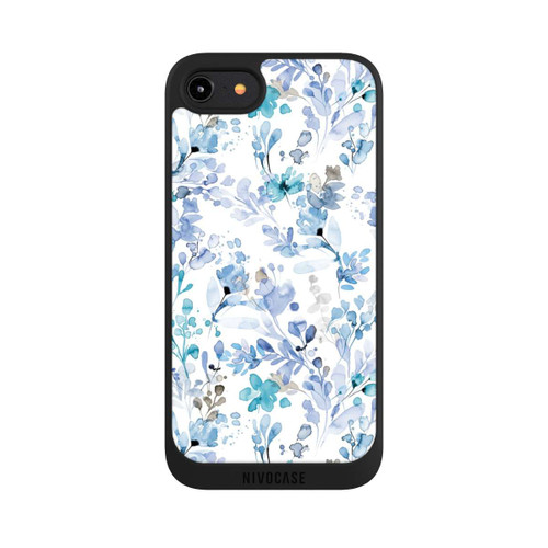 Apple iPhone 8 NIVOpure Frühlingsunkraut blau