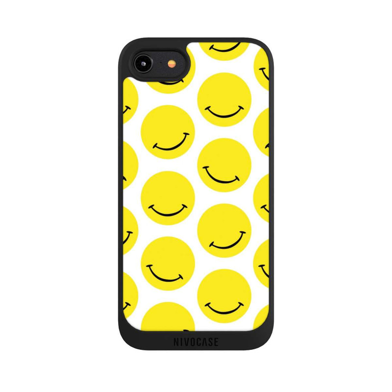 iPhone 8 NIVOpure Smile Pattern Yellow