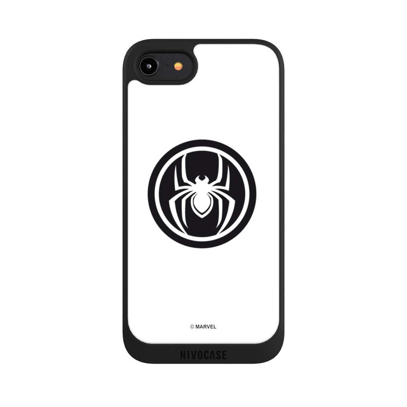 iPhone 8 NIVOpure Spider-Man Logo White