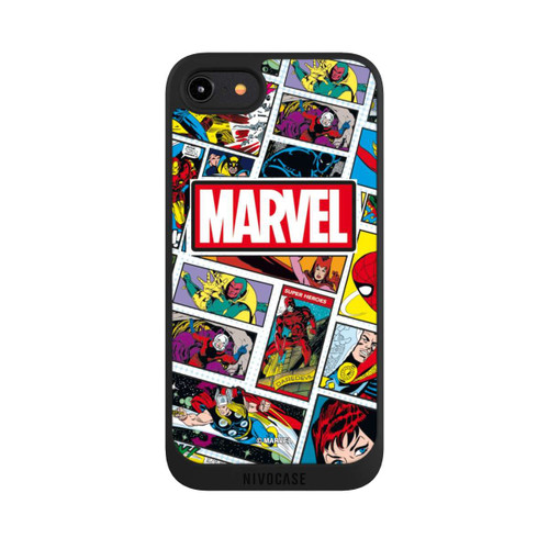 Apple iPhone 8 NIVOpure Marvel Comic Pattern