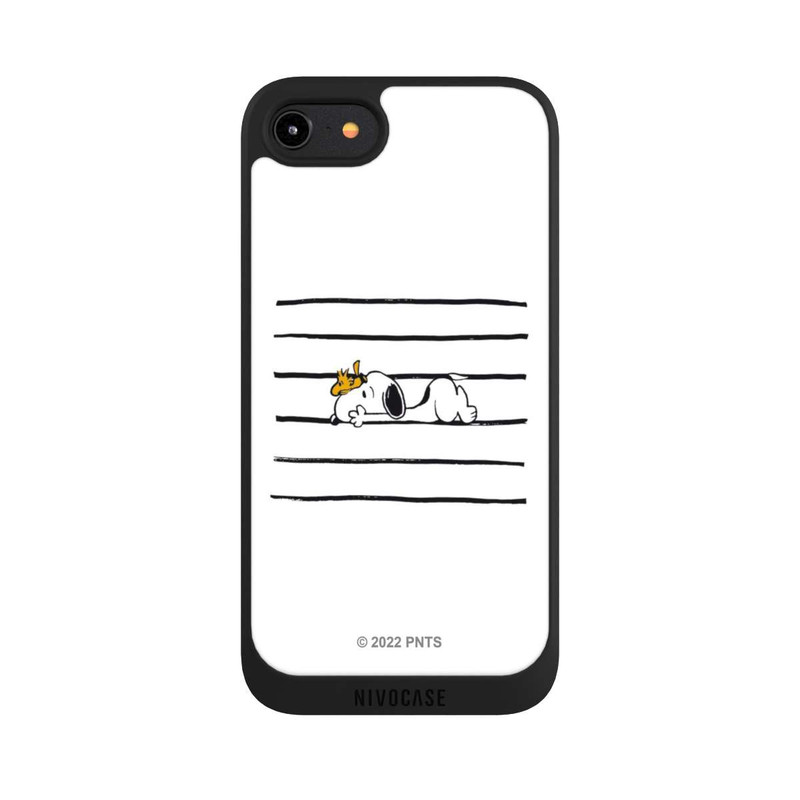iPhone 8 NIVOpure Snoopy Woodstock Stripes