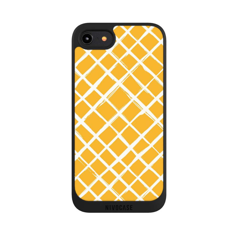iPhone 8 NIVOpure Handdrawn Check Pattern