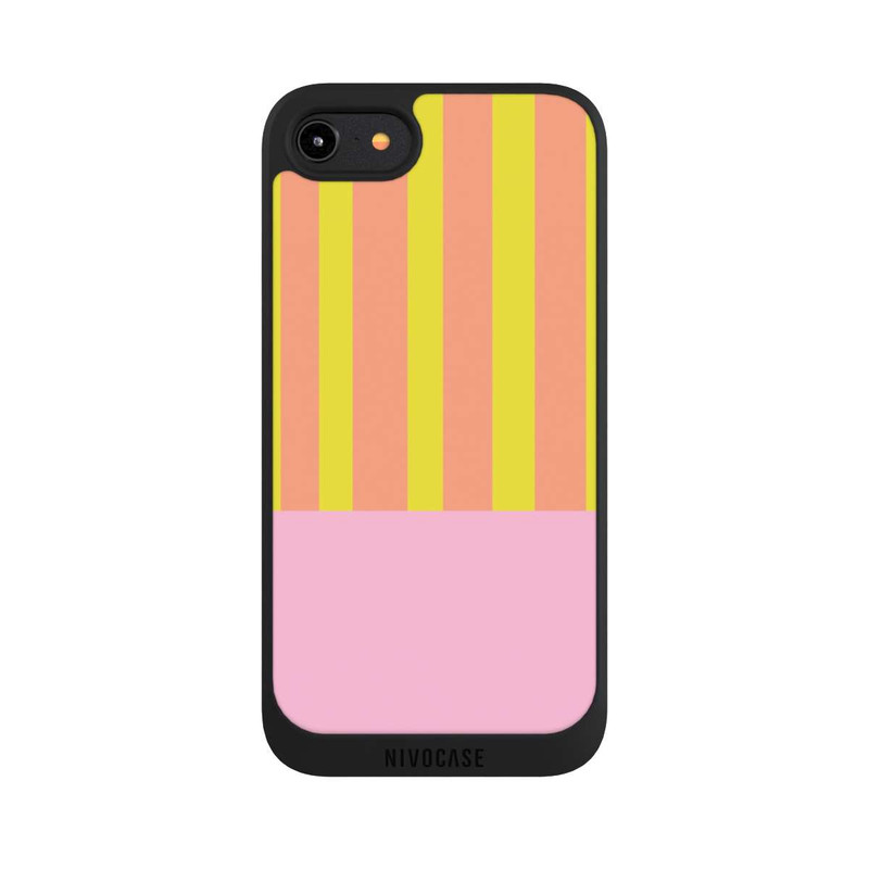 iPhone 8 NIVOpure Neon Color Stripes
