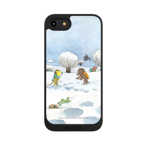 Apple iPhone 8 NIVOpure Kleiner Bär und kleiner Tiger im Schnee