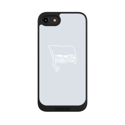 Apple iPhone 8 NIVOpure Hertha BSC Grauer  Hintergrund