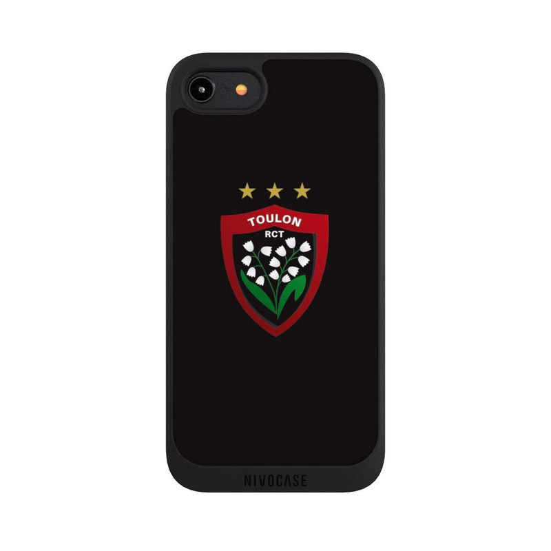 iPhone 8 NIVOpure Logo RC Toulonnais Noir