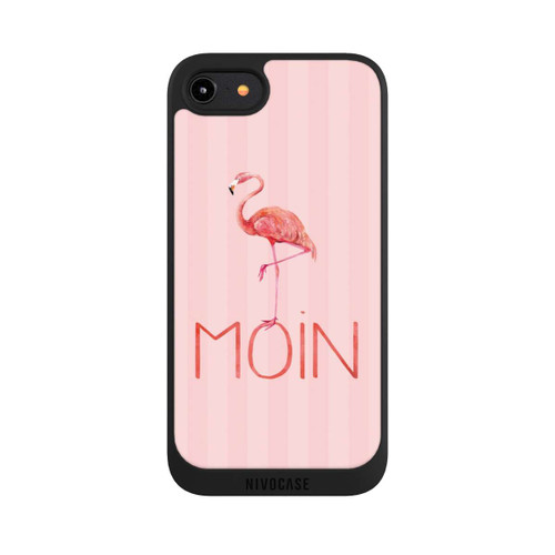Apple iPhone 8 NIVOpure Flamingo Moin