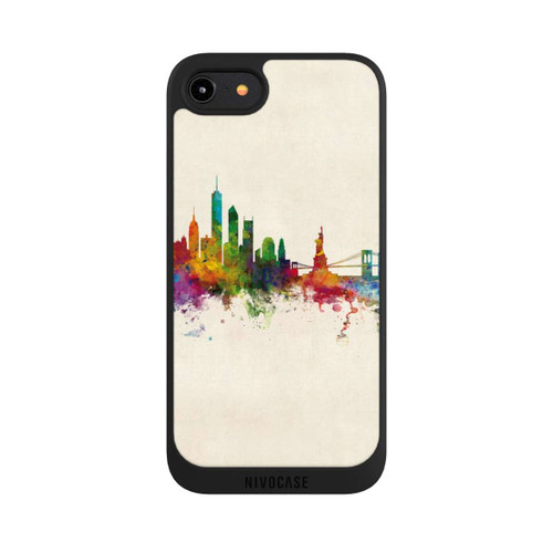 Apple iPhone 8 NIVOpure New York Skyline V2 Vintage Hintergrund
