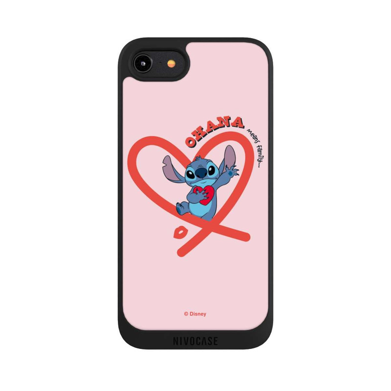 iPhone 8 NIVOpure Stitch Ohana Rosa Herz