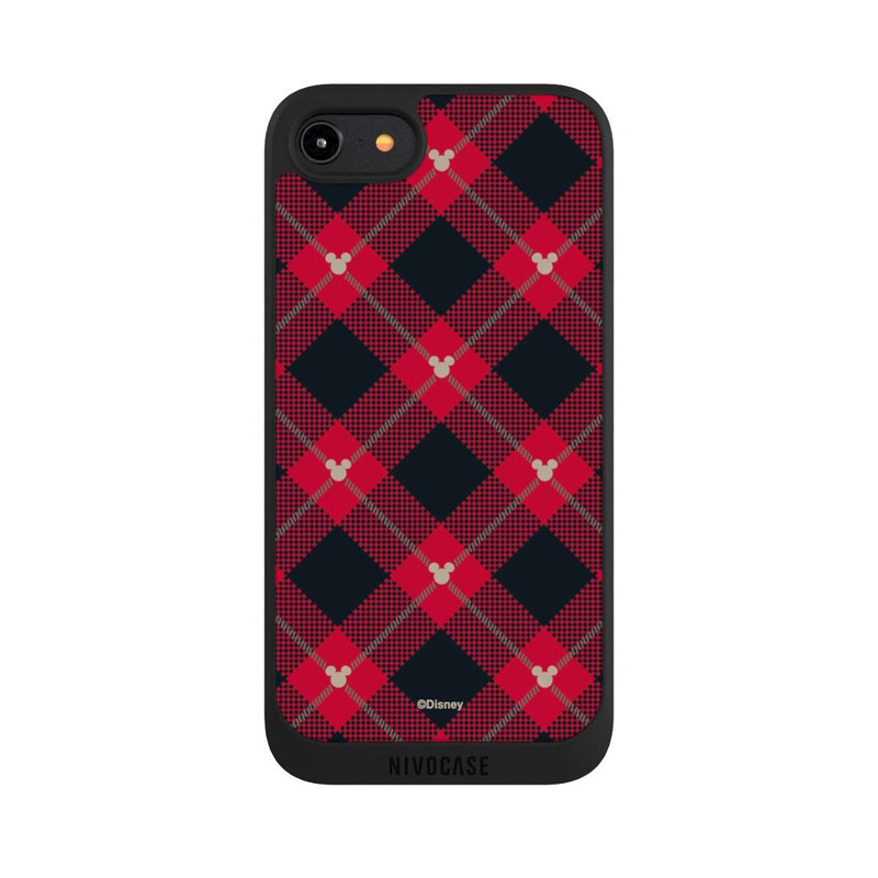 iPhone 8 NIVOpure Mickey Weihnachtsmuster Rot