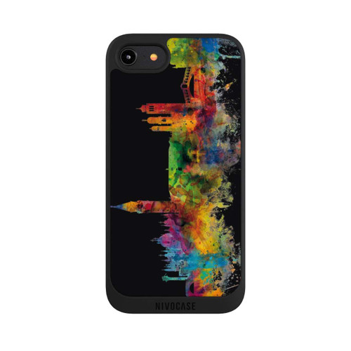 Apple iPhone 8 NIVOpure Venedig Italien Skyline Schwarz