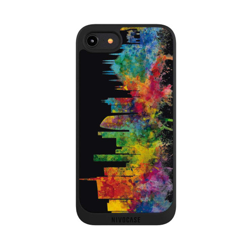 Apple iPhone 8 NIVOpure Milan Italy Skyline Black