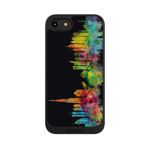 Apple iPhone 8 NIVOpure Dubai Skyline Schwarz