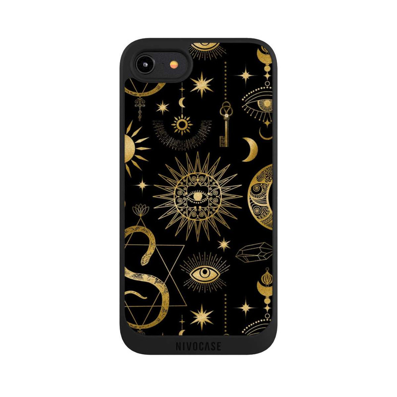 iPhone 8 NIVOpure Soleil et Lune Célestes Steampunk