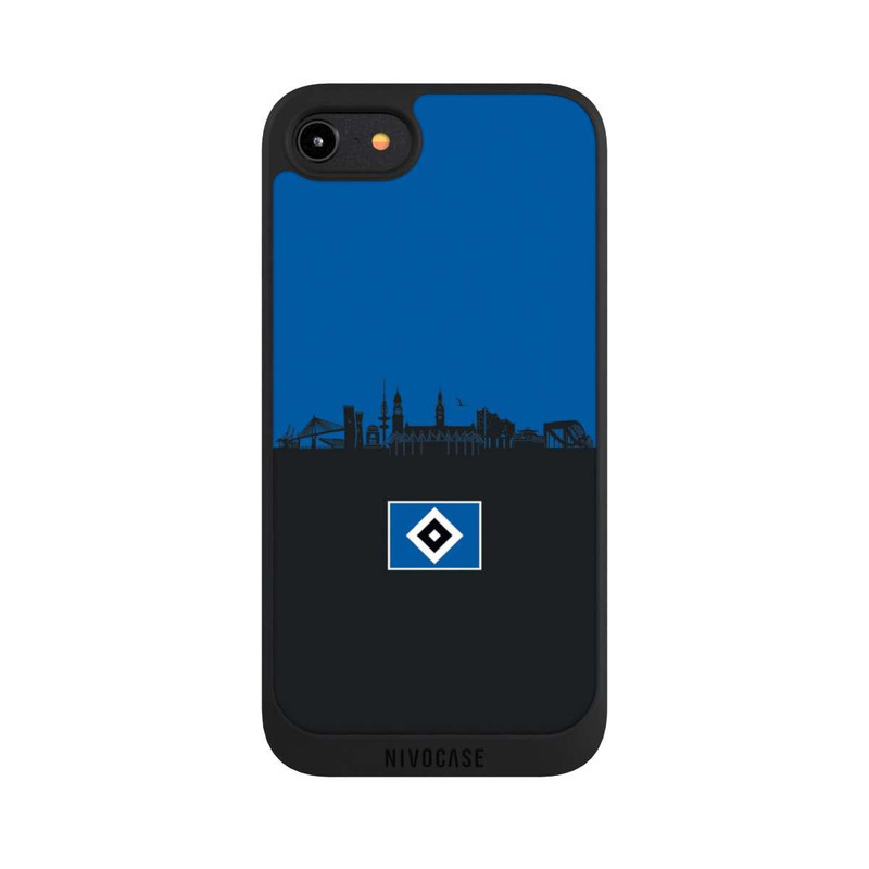 iPhone 8 NIVOpure HSV Skyline Blau Schwarz