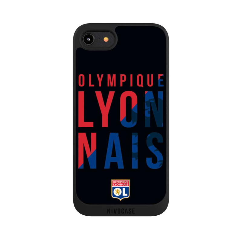 iPhone 8 NIVOpure OL bleu et rouge
