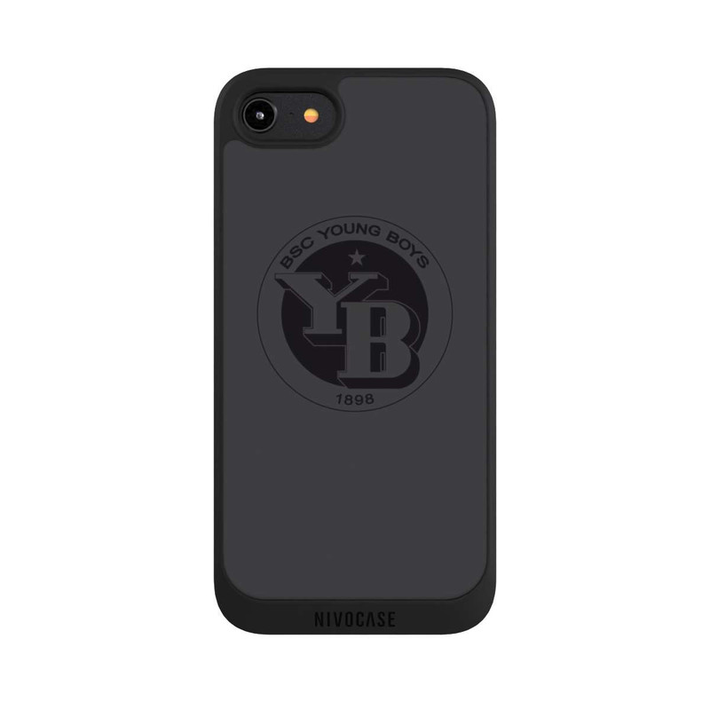 iPhone 8 NIVOpure BSC YB Logo Gris