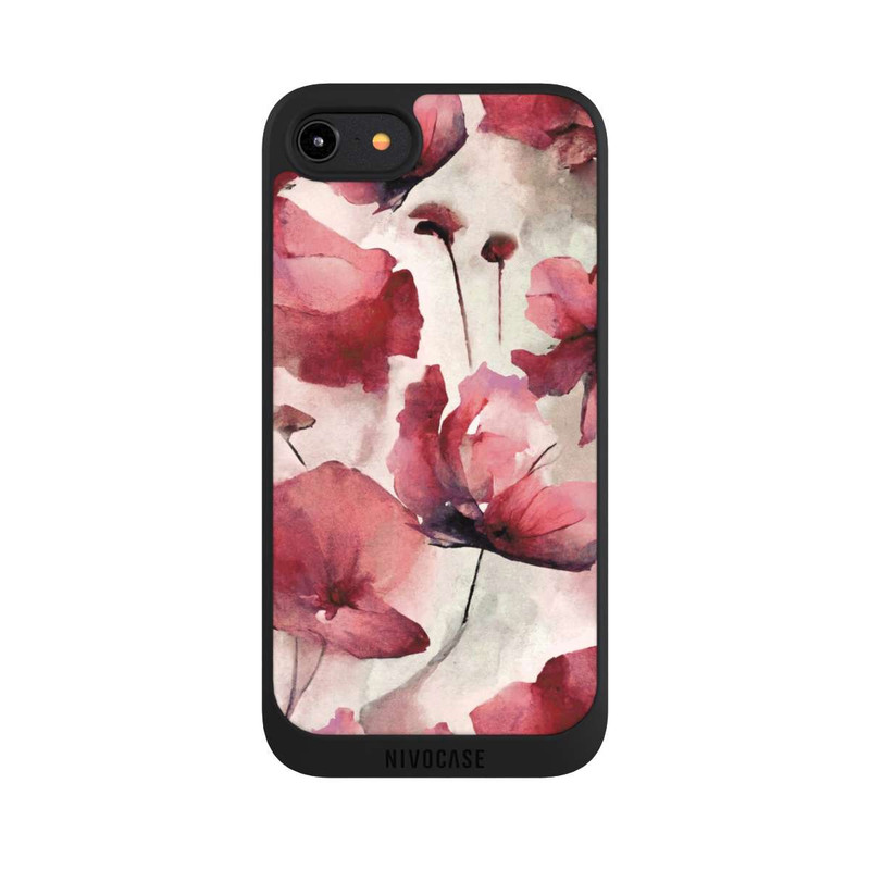 iPhone 8 NIVOpure Wilde Mohnblumen